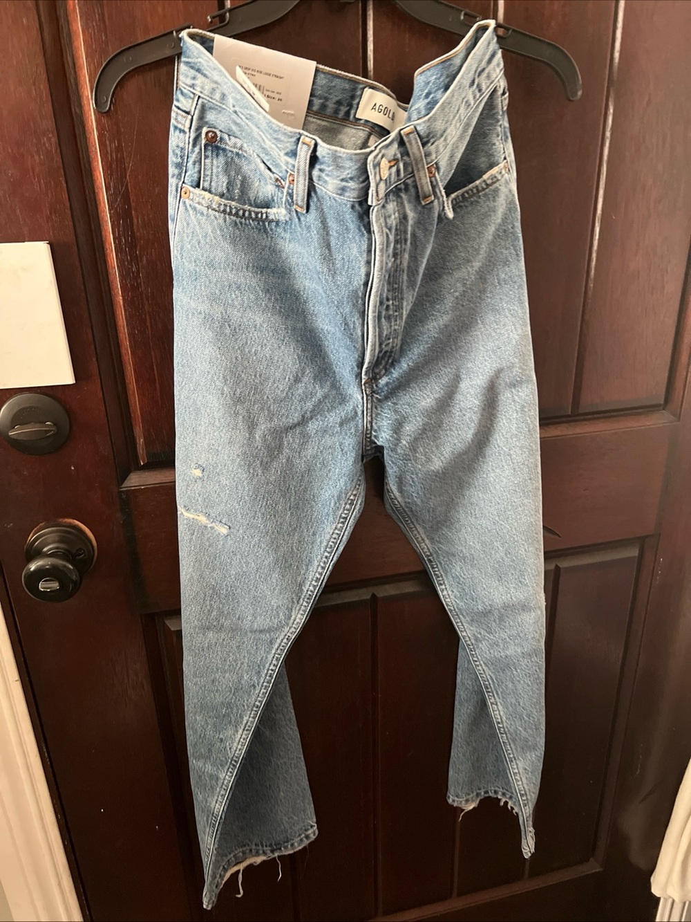 Agolde 90’s midrise loose Light wash Jeans